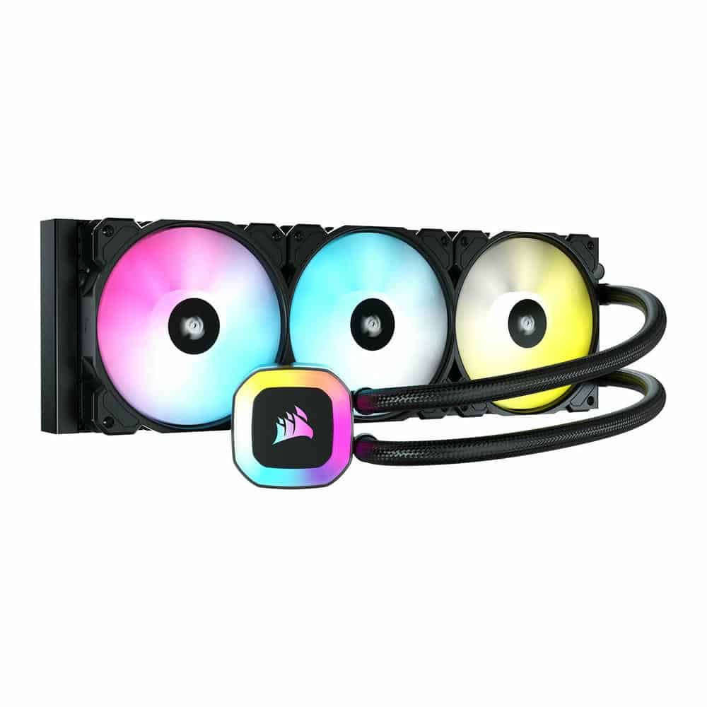 (image for) Corsair H150 RGB 360mm Intel/AMD CPU Liquid Cooler